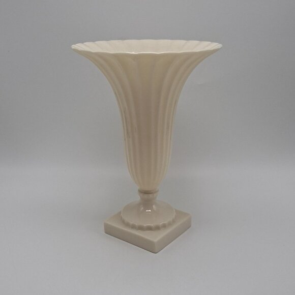 Lenox Fluted Trumpet Vase Regal Collection Vintage 1960s - Picture 1 of 12